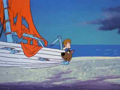 You ought to do something
about your stomach, UncIe Scooby. - Scooby-Doo and Scrappy-Doo