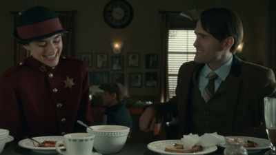 You overthink matters - Frankie Drake Mysteries