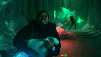 You picked the wrong day to grow a spine, doc. - Aquaman and the Lost Kingdom