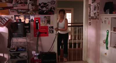 You pierced your navelYeah I meant to talk to you about thatWhen did you do this At Maddie's cousin's sweet 16Well when you get your body back it's grounded - Freaky Friday