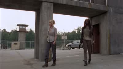 You poisoned themI just told them the truthI didn't choose him over youI wanted a lifeOnce we entered Woodbury you became hostileThat's 'cause I could see it See whatThat you were under his spell from the second you laid eyes on himThat is not true And - The Walking Dead