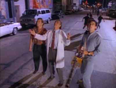 You pray, you pray, stop this fight, immediately. - Attack of the 60 Foot Centerfold