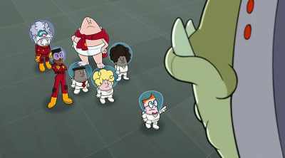You prisoners of me! - The Epic Tales of Captain Underpants in Space