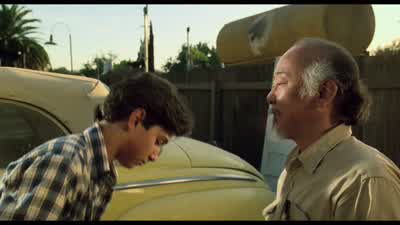 Must make sacred pactI promise teach karate That my partYou promise learnI say you do No question - The Karate Kid