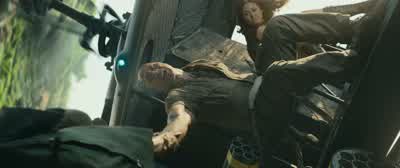 You pushed me out the helicopter jackass - Jumanji: Welcome to the Jungle