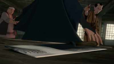 You put my bullet against your blade? - BLUE EYE SAMURAI