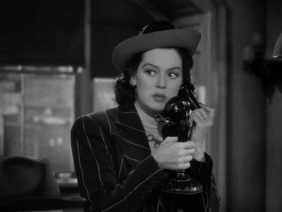 You put in the lining of your hat - His Girl Friday