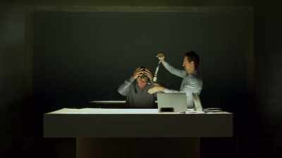You put on your surface of the head, - Inside the Mind of a Con Artist