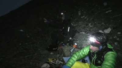 You put out your hand
and it went "whoompf", - Kilian Jornet, Path to Everest