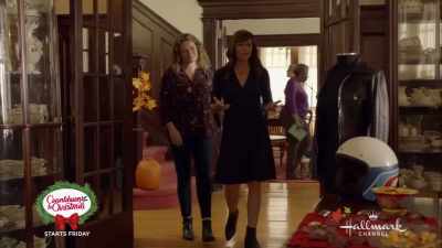 You put out her motorcycle
jacket and helmet? - Sweet Autumn