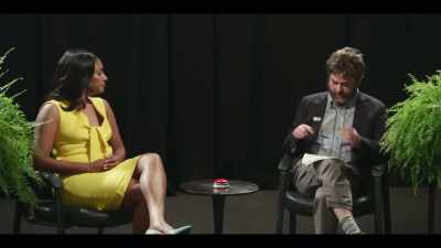 You were raised in the foster care system, - Between Two Ferns: The Movie