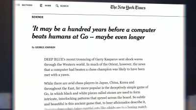 You were reading articles
in New York Timesyears ago - Do You Trust this Computer?