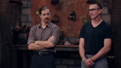 You ready?
- Let's do it. - Forged in Fire