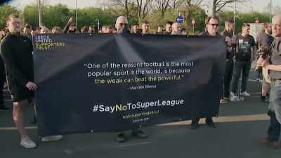 You realise something like this
is happening - Super Greed: The Fight for Football