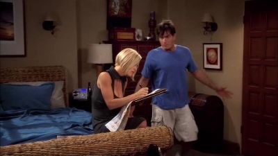 Are you out of your mind - Two and a Half Men