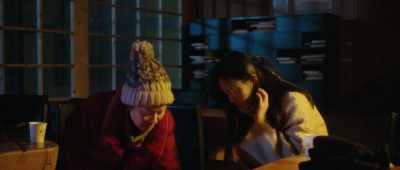 You really don't have to stay.
I'm feeling better, really. - Winter's Night