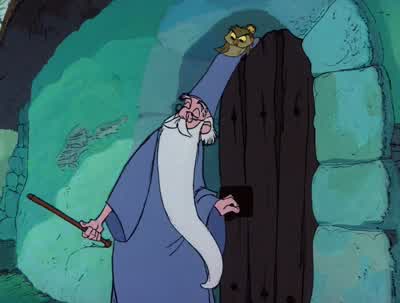 You were really great Merlin But you could have been killedIt was worth it lad if you learned something from itKnowledge and wisdom is the real powerRight you are Wart So stick to your schooling boyDon't worry I will sir I willI really will - The Sword in the Stone
