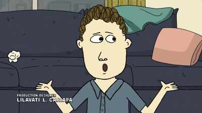 You really have to put
the art down. I've gotta-- - Ten Year Old Tom
