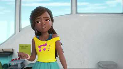 You really think anyone
could be tired enough to do - LEGO Friends: Girls on a Mission