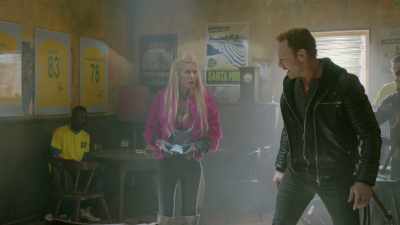 You received this artifact. This will help us to find Gil. - Sharknado 5: Global Swarming