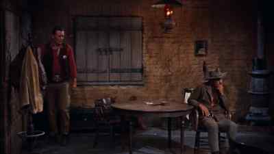 You reckon they'll try anything tonight? - Rio Bravo