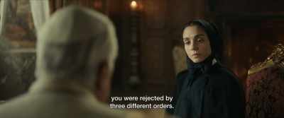 You were rejected by. three different orders. - Cabrini