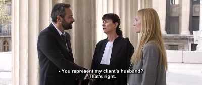 - You represent my client's husband?
- That's right. - Up for Love
