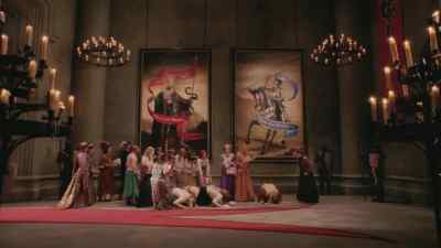 You were right about that girl. Very odd. - Ella Enchanted