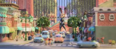 You! Freeze! Hey, meter maid! Wait for the real cops! Stop! - Zootopia