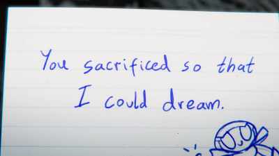 You sacrificed
so that I could dream. - Mech Cadets