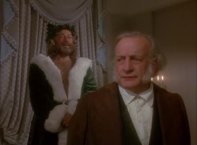 You said they could neither see nor hear us - A Christmas Carol
