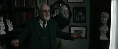 You said earlier that
you challenge my worldview. - Freud's Last Session