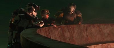You said it was unguarded. - Star Wars: The Bad Batch