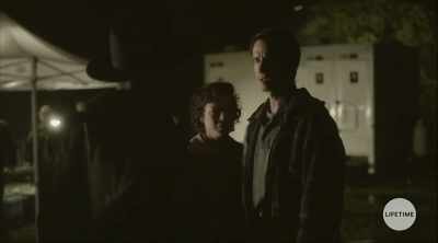 You said not to tell
anyone 'bout that message, - Girl in the Bunker