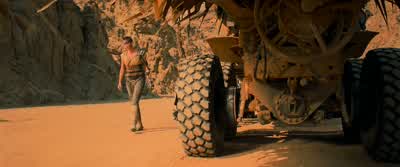 You said: "A few vehicles in pursuit. - Mad Max: Fury Road