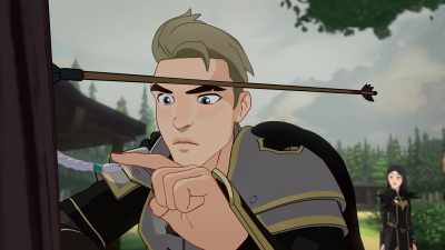 You said,
"something like spit or toenails." - The Dragon Prince