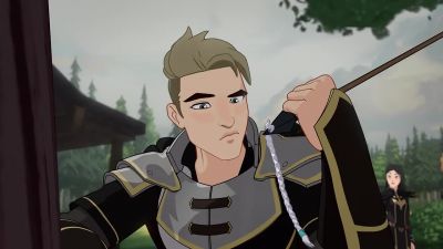 You said,
"something like spit or toenails." - The Dragon Prince