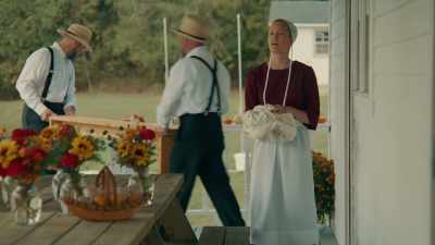 You and Sarah need to
go over the seating - Plus One at an Amish Wedding