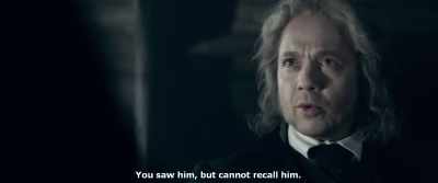 You saw him, but cannot recall him. - Gogol. Viy