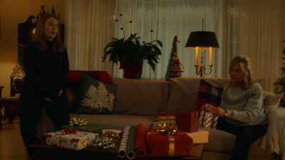 You saw that Will and I were
getting along, so you invited - Our Christmas Mural