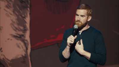 You say, 'I'm sorry,'
I feel like." - Andrew Santino: Home Field Advantage
