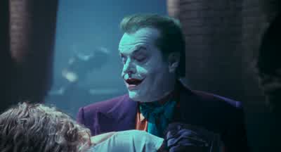 Mr JokerVlCKl You say such beautiful thingsAnd you're so powerful And purpleI love purpleBATMAN Excuse meHave you ever danced with the devil in the pale moonlight - Batman