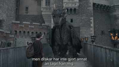 You say you're here to bring peace, - Dragonheart: Battle for the Heartfire