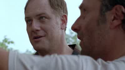 You scared the hell out of me. - The Walking Dead