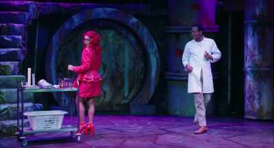 You seduce me, then you make
me use science for evil! - The Toxic Avenger: The Musical