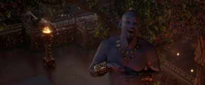 You see,
a genie without a master - Aladdin