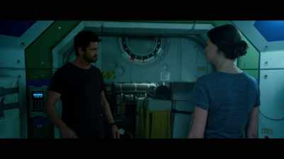 -You see?
-(BEEPING) - Geostorm