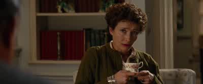 You see I have my own Mr BanksMine had a mustacheSo it is not true that Disney created man in his own imageCHUCKLES No noBut it is true that you created yourselfin someone else's yes - Saving Mr  Banks