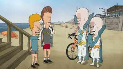 - You see,
in infinite universes, - Beavis and Butt Head Do the Universe