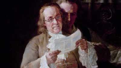 You see it in Mark Twain
and Will Rogers and others. - Benjamin Franklin